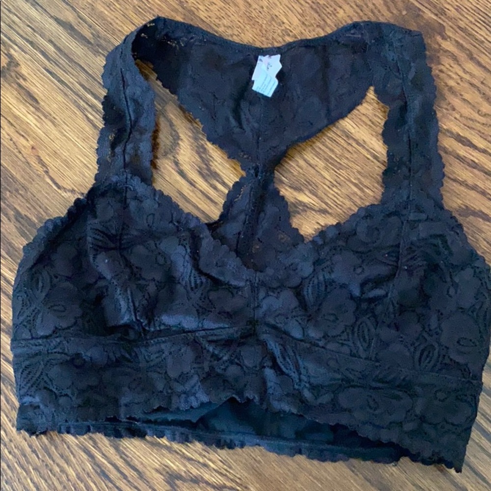 Black Bralette , Racerback
